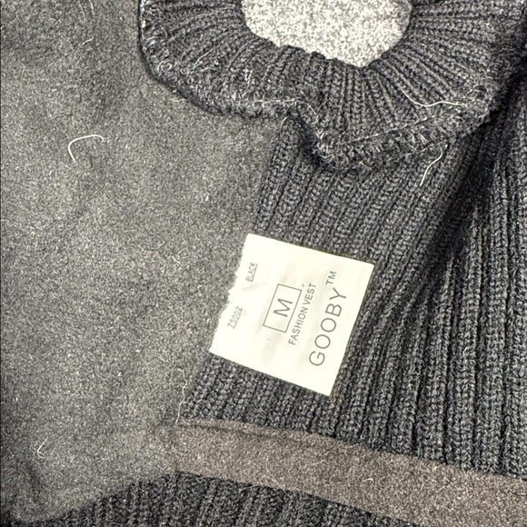 Gooby PET Quilted Fashion Vest in Black - Picture 4 of 4